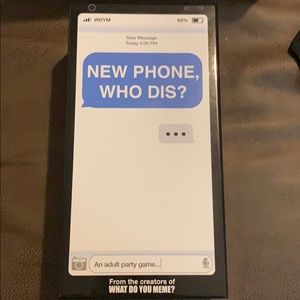 New phone who dis?